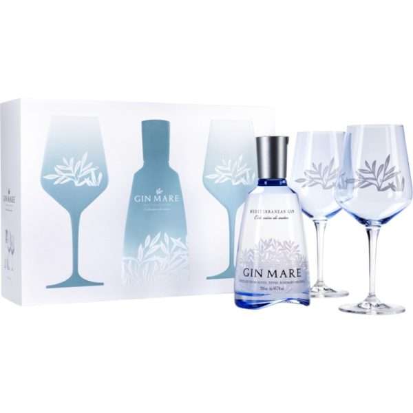 Gin Mare  Confezione Regalo New Glass Pack 2024 cl.70
